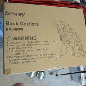 Besrey Baby Hiking Backpack Back Carrier #BR-DE005 Green